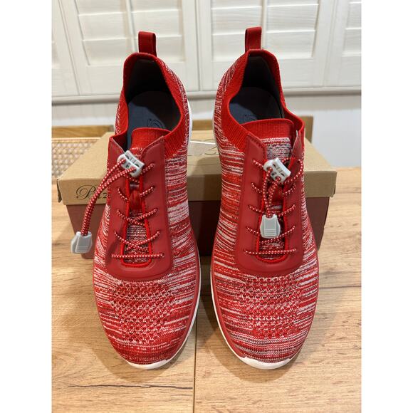 Biza Solar Women's Sneakers Wine Multi Red White Sz 41 EU 10.5 US NIB Felt Upper - Picture 5 of 12